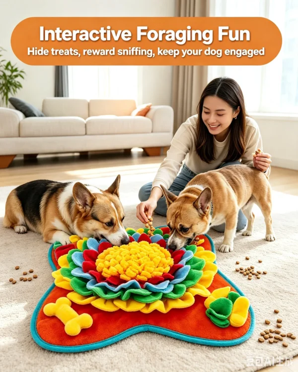 Tapis de Fouille (Snuffle Mat) pour Chien 5 Tapis de Fouille (Snuffle Mat) pour Chien - Bouledogue Avenue https://bouledogueavenue.com/wp-content/uploads/2026/08/S3dc742865e7f424da2dd46ae1c1e7f66k.webp