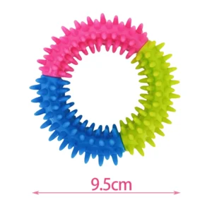 Anneau Picots pour Chien - Jeu et Nettoyage des Dents 21 Anneau Picots pour Chien - Jeu et Nettoyage des Dents – Image 7
