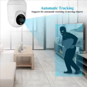 Caméra de Surveillance WiFi 5MP avec Suivi Automatique – Image 5