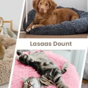 Lit Douillet en Forme de Donut pour Chien 79 Lit Douillet en Forme de Donut pour Chien – Image 38
